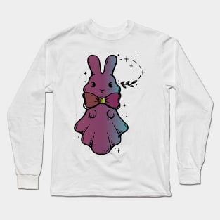 cute bunny ghost Long Sleeve T-Shirt